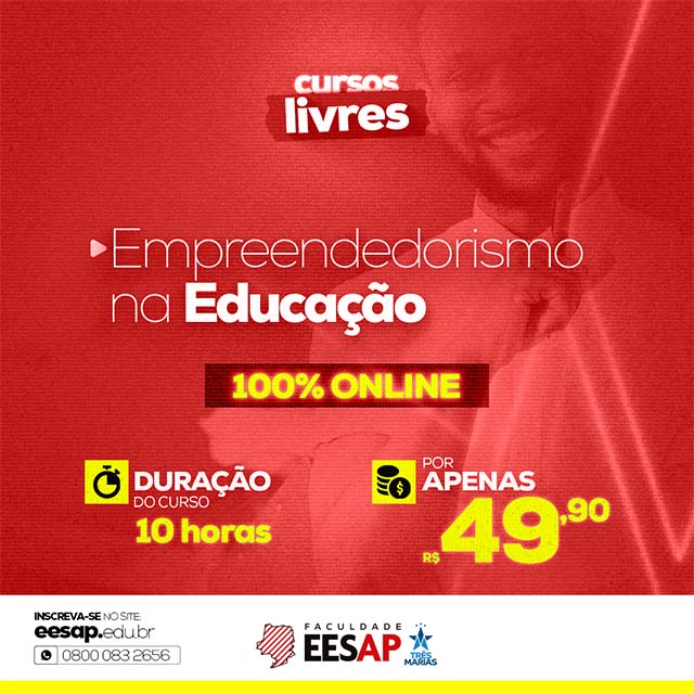 EMPREENDEDORISMO NA EDUCAÇÃO