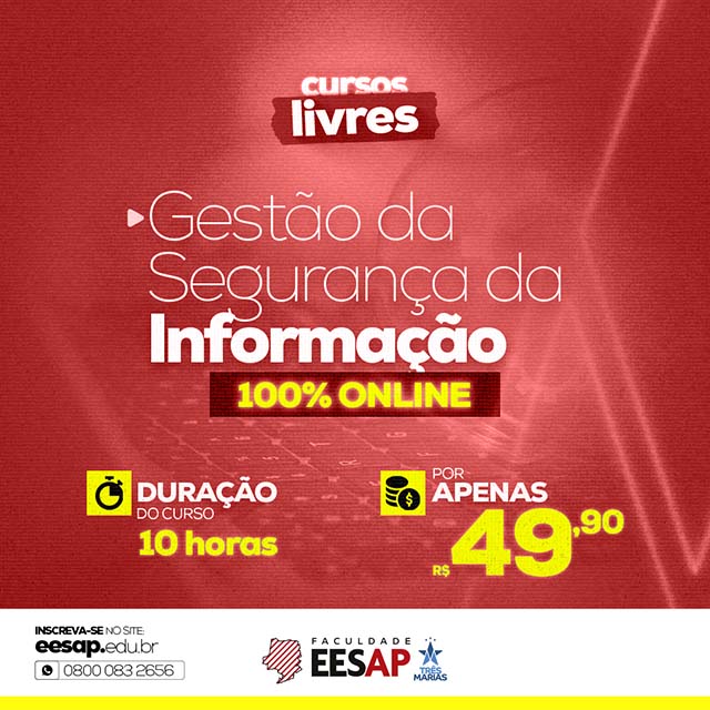 GESTÃO DA SEGURANÇA DA INFORMAÇÃO