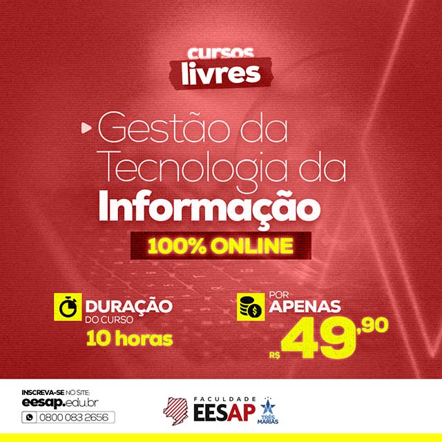 GESTÃO DA TECNOLOGIA DA INFORMAÇÃO