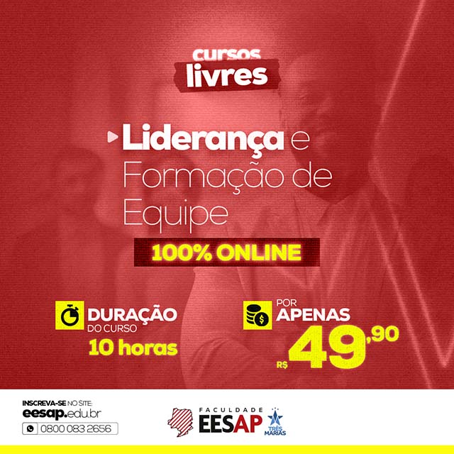 LIDERANÇA E FORMAÇÃO DE EQUIPE