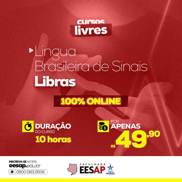 LÍNGUA BRASILEIRA DE SINAIS - LIBRAS