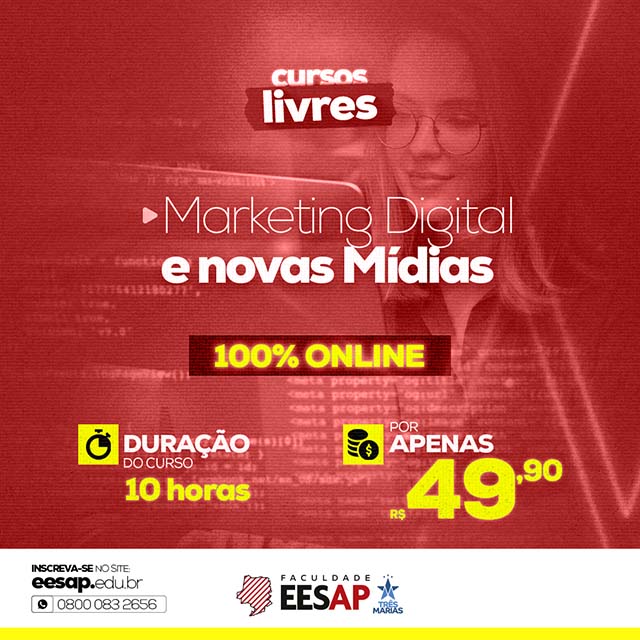 MARKETING DIGITAL E NOVAS MÍDIAS