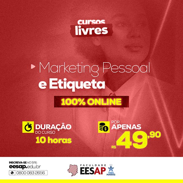 MARKETING PESSOAL E ETIQUETA