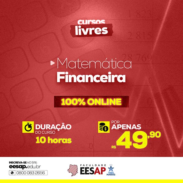 MATEMÁTICA FINANCEIRA